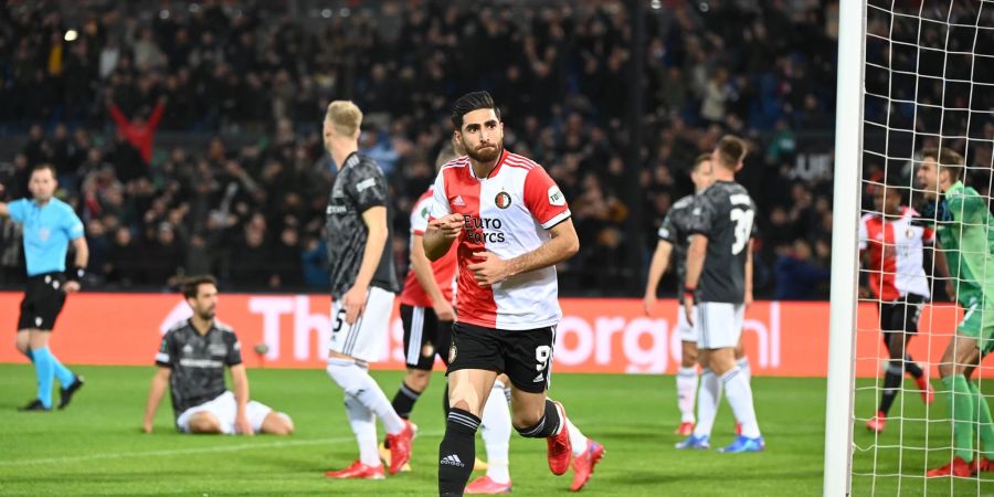 Alireza Jahanbakhsh von Feyenoord Rotterdam hat sich solidarisch mit den Demonstranten im Iran gezeigt.