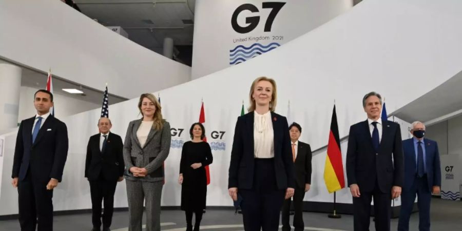 G7-Aussenministerinnen und -Aussenminister in Liverpool