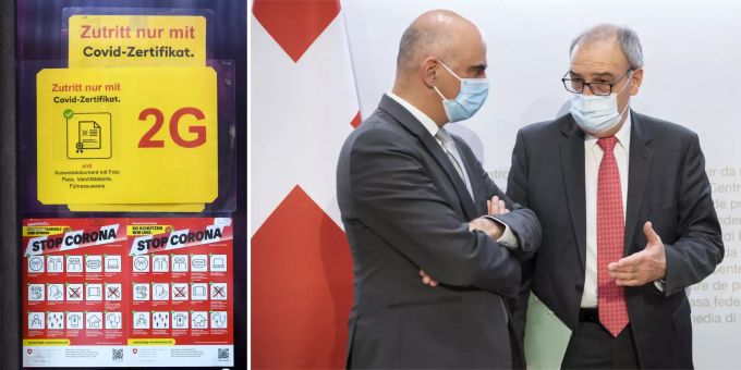 Coronavirus: In Restaurants, Bars und diversen Freizeitbetrieben gilt aktuell die 2G-Regel. Coronavirus