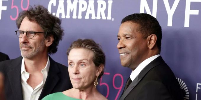 Joel Coen, Frances McDormand, Denzel Washington (v.l.) Joel Coen, Frances McDormand, Denzel Washington (v.l.)