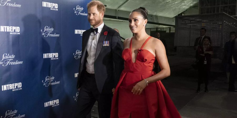 Meghan und Harry in New York.