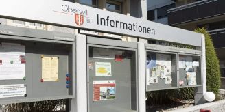 Oberwil - Hochlettenstrasse wegen Bauarbeiten gesperrt