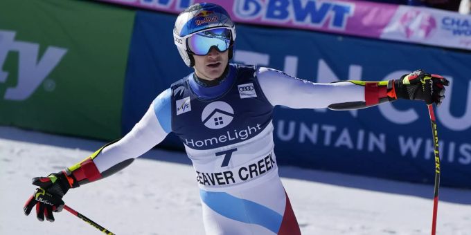 Marco Odermatt feiert in Beaver Creek einen klaren Sieg. Marco Odermatt