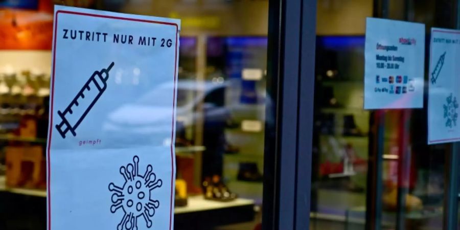 Die 2G-Regel im niedersächsischen Einzelhandel ist ausser Vollzug gesetzt.