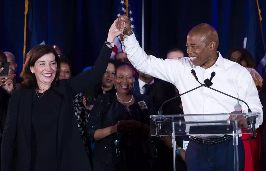 NYC Mayor-Elect Eric Adams on Election Night