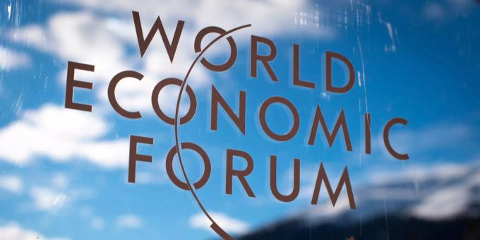 Das Logo des WEF 2023. WEF 2023