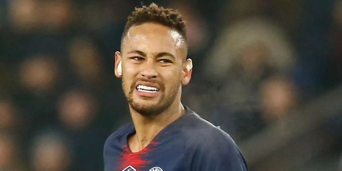 Neymar hat sich vor einer Woche am Fuss verletzt. Neymar
