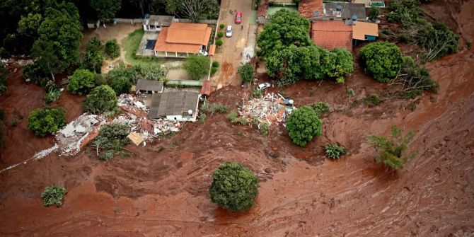 Die Schlammlawine in Brumadinho.