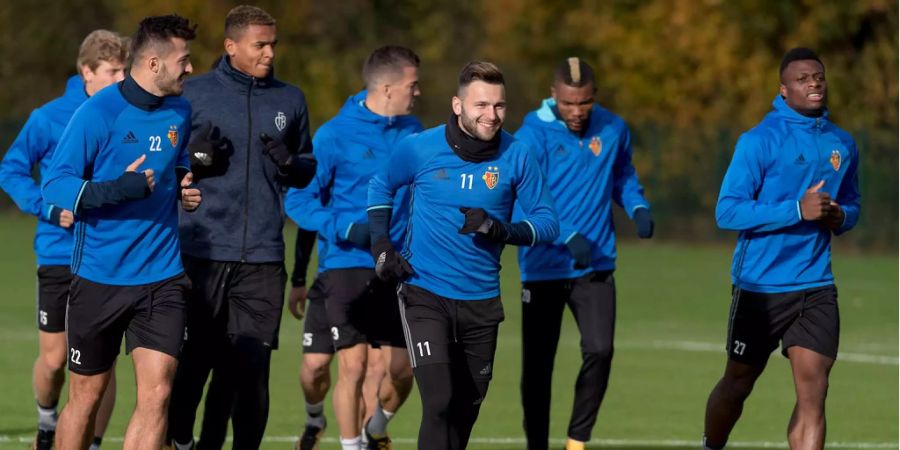 Die FCB-Spieler sind vor dem Spiel gegen ZSKA Moskau zuversichtlich.