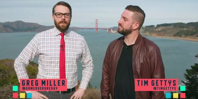 Greg Miller und Tim Gettys von Kinda Funny Games