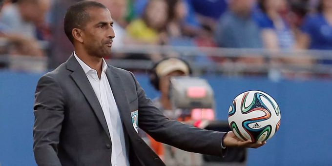 Lamouchi war während der WM 2014 Trainer der Elfenbeinküste. Lamouchi war während der WM 2014 Trainer der Elfenbeinküste.