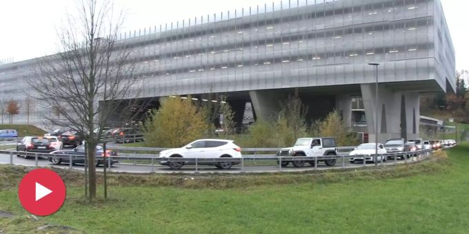 Verkehrsberuhigung in Ebikon LU - Freie Fahrt bei der Mall of Switzerland