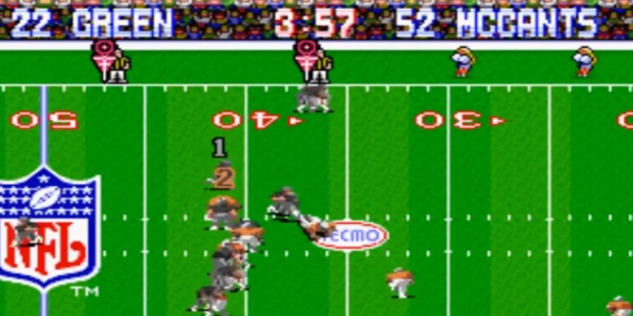 Tecmo Super Bowl (SNES).