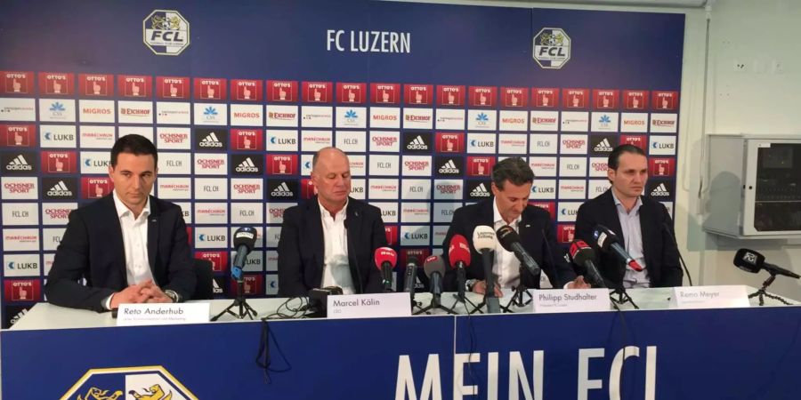 FCL-Pressekonferenz zu Babbels Entlassung.