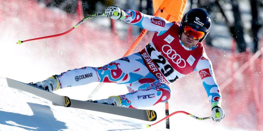 Der französische Ski-Profi Poisson prallte bei seinem Unfall gegen einen Baum. (Archivbild)