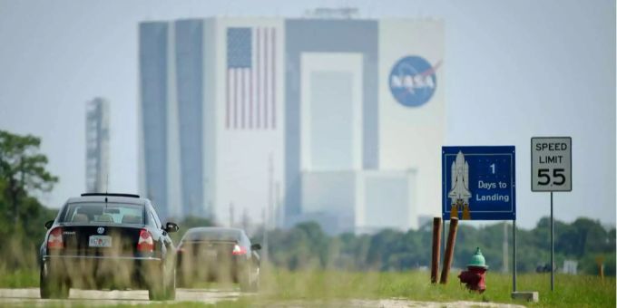 Ein Quartier der Nasa. Die US-Raumfahrtagentur hat den Auftrag zur Entwicklung der nächsten Mondlandesphäre an SpaceX gegeben. Mondlandung nasa