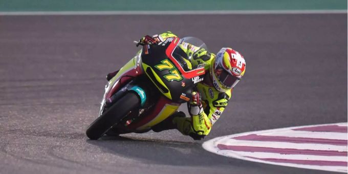 Dominique Aegerter fuhr in der Moto2-Klasse in die Punkteränge. Dominique Aegerter fuhr in der Moto2-Klasse in die Punkteränge.