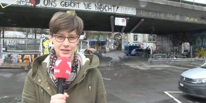 «Gegen Kommerz» - Grosse Halle der Berner Reitschule besetzt