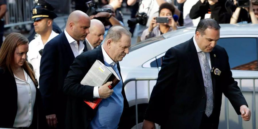 Harvey Weinstein stellt sich am 25. Mai den US-Behörden.