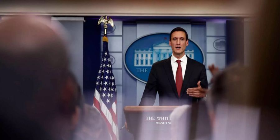 Tom Bossert war vom 20. Januar 2017 bis zum 10. April 2018 Heimatschutzberater Trumps.