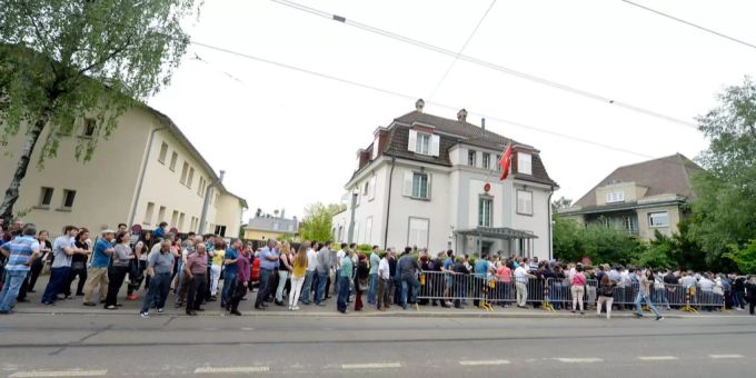 Das türkische Konsulat in Zürich. Das türkische Konsulat in Zürich.