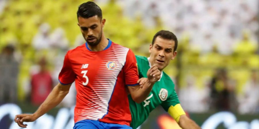 Rafael Márquez (r.) stand 2017 beim Confed Cup für Mexiko im Einsatz.