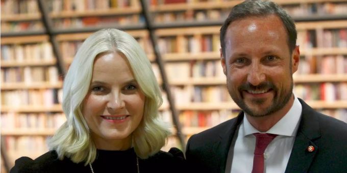 Kronprinzessin Mette-Marit und ihr Ehemann Prinz Haakon. Mette-Marit london