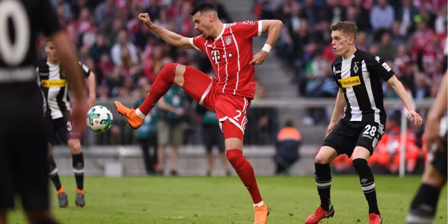 Sandro Wagner erzielt sein siebtes Tor im zehnten Bayern-Spiel.