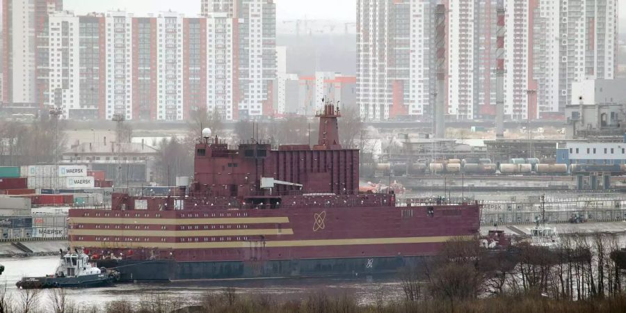 Das schwimmende Atomkraftwerk soll vor allem russische Bohrinseln mit Energie versorgen.