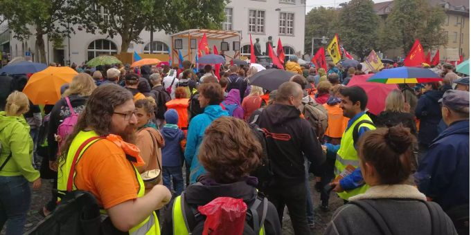 Zürich - Demo für mehr Solidarität mit Flüchtlingen