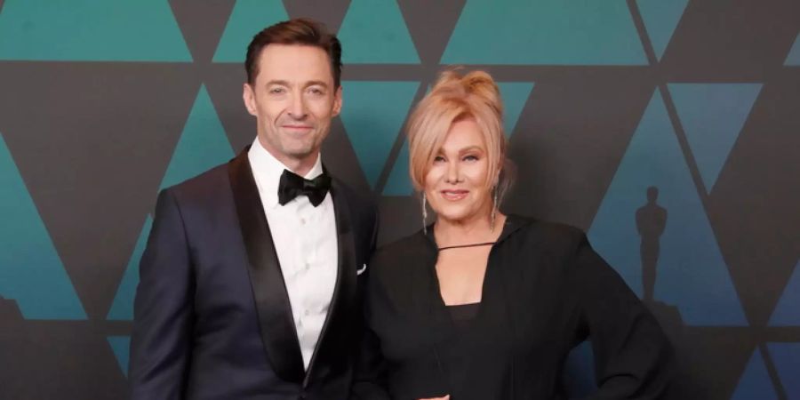 Hugh Jackmann und Deborra-lee Furness bei den Ehrenoscars.