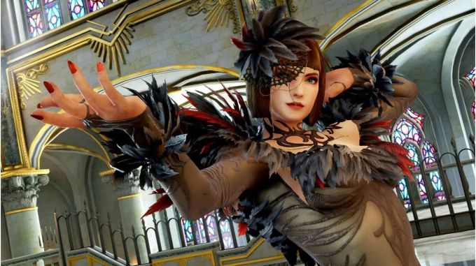 Auch Anna wird ab dem 6. September erhältlich sein. Anna aus Tekken 7 in einer Kampfpose.