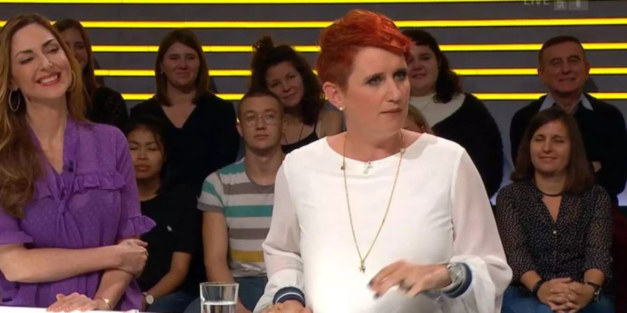 Steffi Buchli in der SRF-Sendung «Arena/Reporter» über die Rolle des Feminismus.