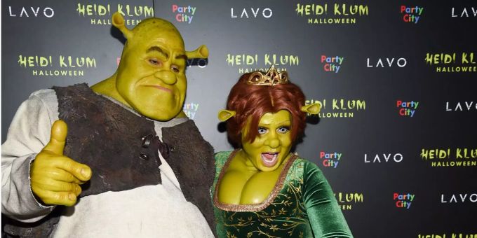 Wagen voll Babys - Shreck-liches Halloween bei Heidi Klum und Kaulitz
