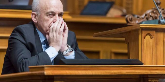 Bundesrat Ueli Maurer. Ukraine Konflikt