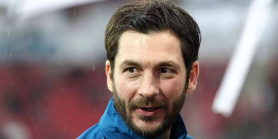 Mainz-Trainer Sandro Schwarz feiert einen Sieg in der Hauptstadt.
