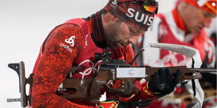 Kommt überhaupt nicht auf Touren mit dem Gewehr: Serafin Wiestner zerstört die Schweizer Hoffnungen auf ein Diplom.