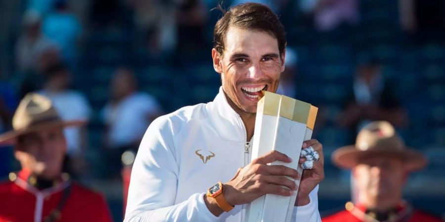 Rafael Nadal gewinnt das ATP-Turnier in Toronto.