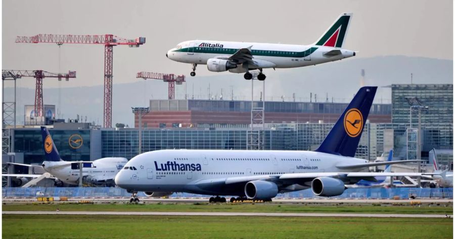 Die Lufthansa bekundet ihr Interesse für die insolvente Fluglinie Alitalia.