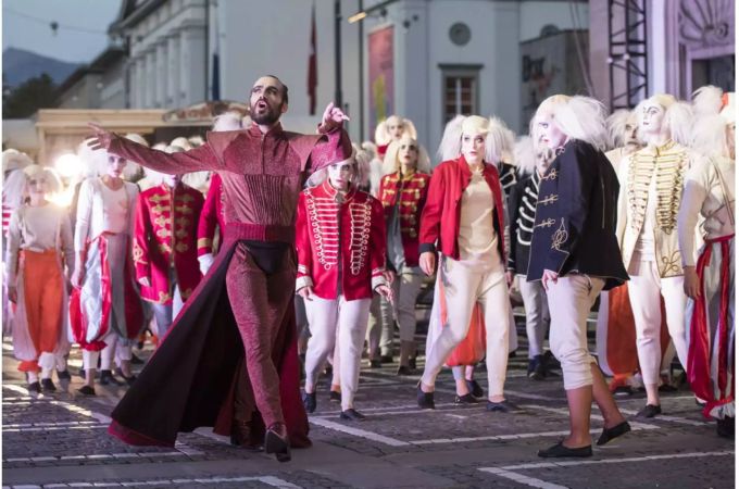 Freilichttheater von «Jedermann»