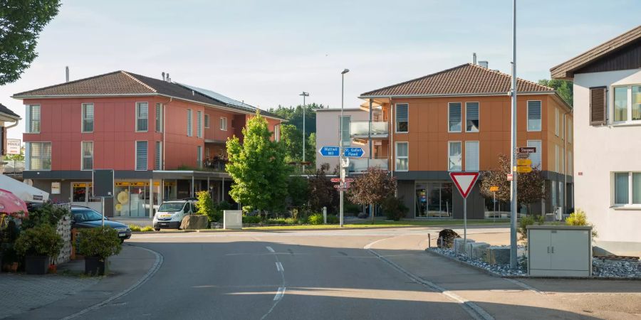 Letzistrasse in Lütisburg im Toggenburg.