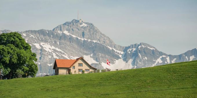 Schwellbrunn im Kanton Appenzell Ausserrhoden. Schwellbrunn im Kanton Appenzell Ausserrhoden.