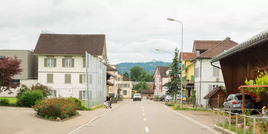 Die Poststrasse in Jonschwil.