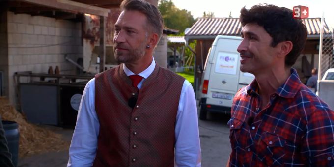 Marco Fritsche mit Partner August. Bauer ledig sucht