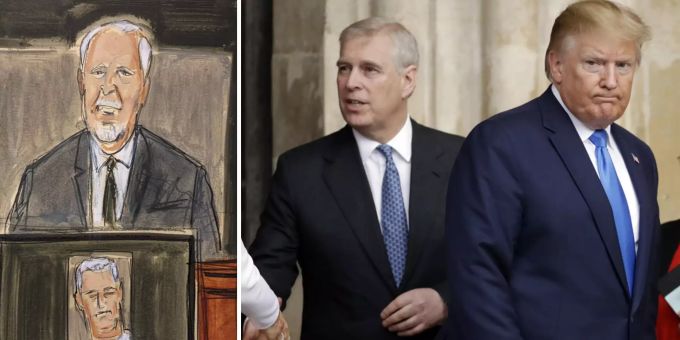 Jeffrey Epsteins Pilot belastet Donald Trump und Prinz Andrew. Eppstein Donald Trump