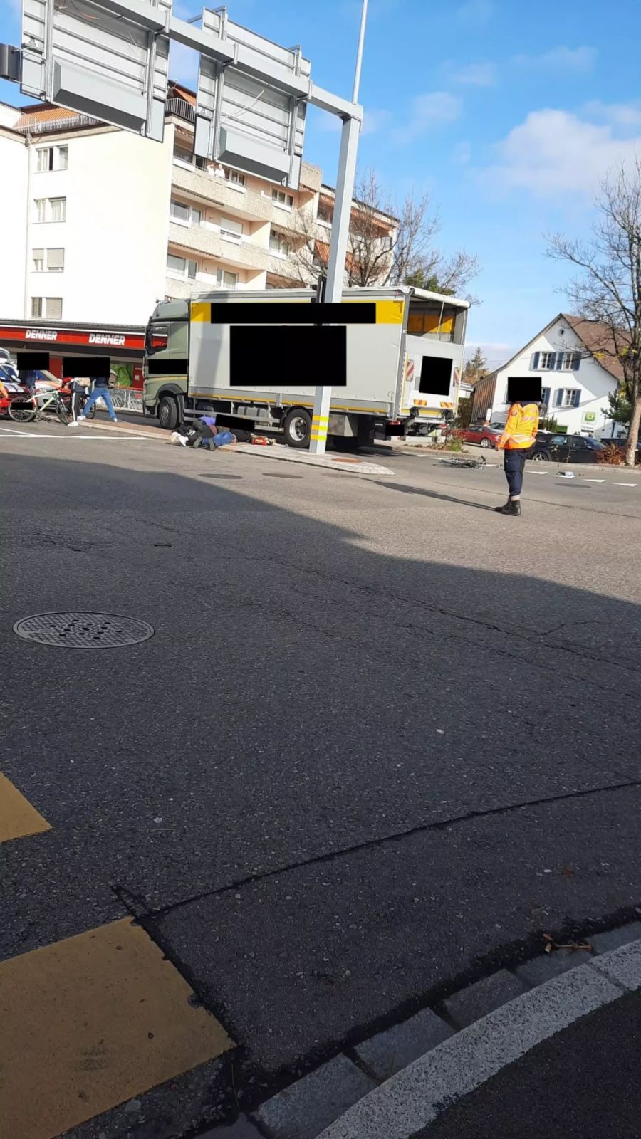 Die Unfallstelle in Wetzikon ZH.