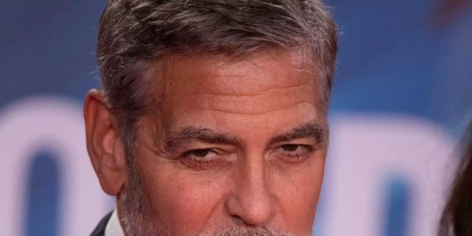 George Clooney bei einem Auftritt in London. George Clooney bei einem Auftritt in London.