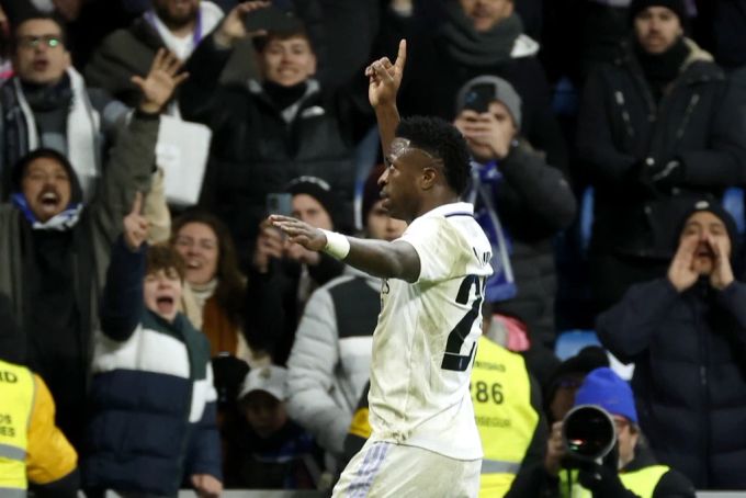Vinicius sicherte Real Madrid mit dem 3:1 den Halbfinal-Einzug. Real