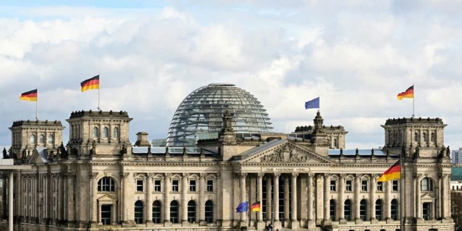 Der Reichstag, Sitz des Bundestags
