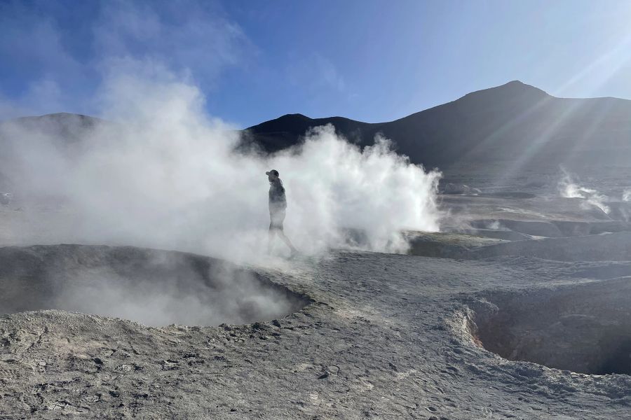 Geysir-Feld «Sol de Mañana»